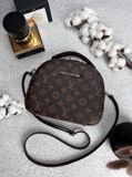 Коричнева сумка LOUIS VUITTON, срібляста фурнітура RBD_819 фото