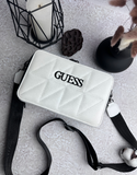 Сумка біла GUESS square white  RBD_888 фото